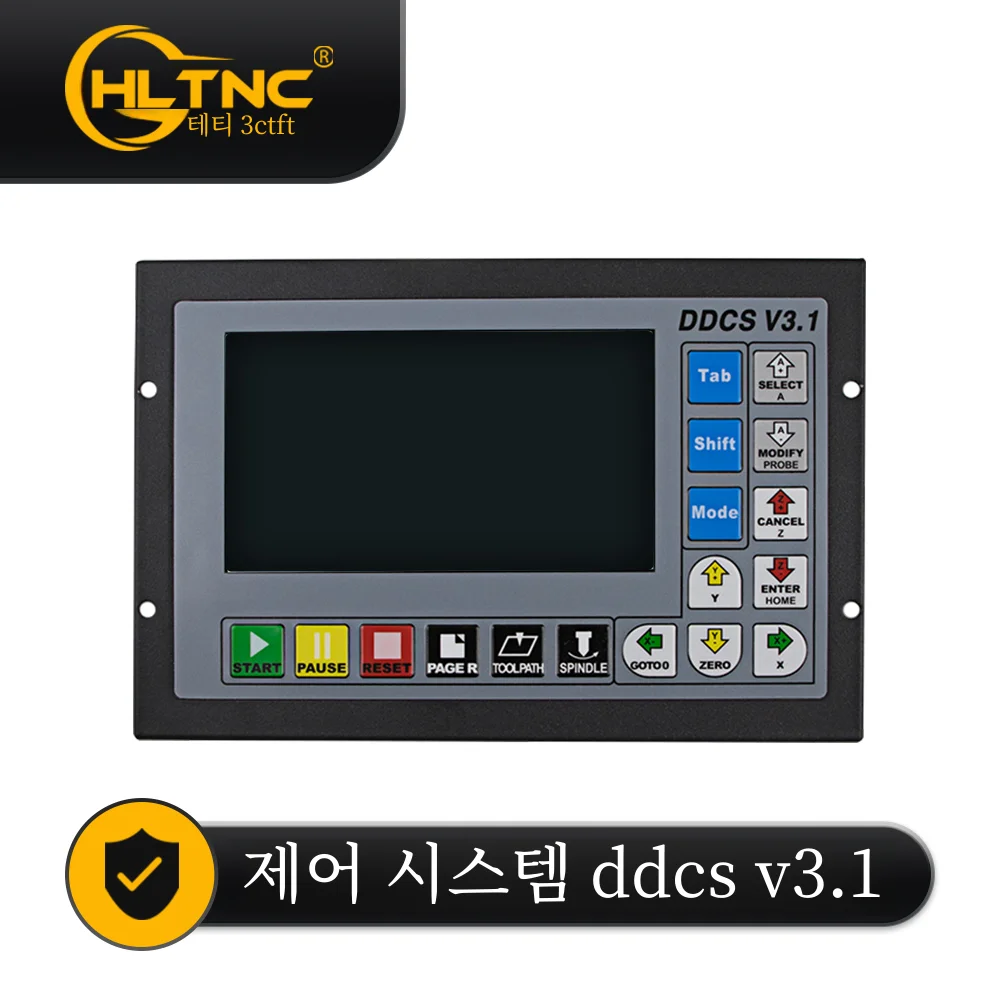HLTNC ׷̵  Ʈѷ, CNC   Ʈг, 3-4  500Khz ӵ Ʈѷ, G ڵ, 24V Է, DDCSV3.1